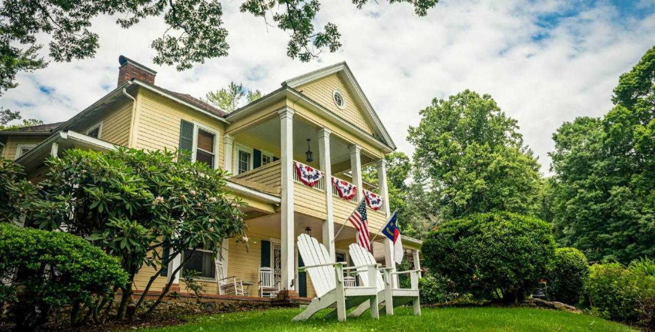 The Yellow House On Plott Creek Waynesville Exterior foto